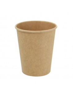 Vasos para café cartón kraft : Dimensiones - XS|5,8cm|120ml|6Ø ( 50 uds.)