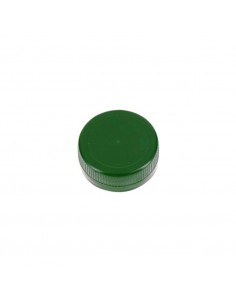 Tapón de seguridad color verde para botellas PET ( 25 uds.)